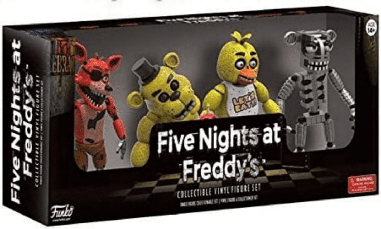 4Pcs/Set Five Nights at Freddy'S Action Figures FNAF Action Figures - Exclusive Collection - Five Nights at Freddy'S Toys for Kids Age 14+, B