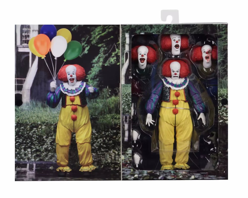 NECA Joker Stephen King Clown Pennywise Action Figure Toys for Halloween Decoration Gift