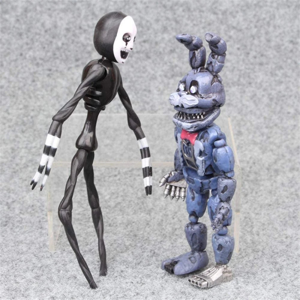 Five Nights at Freddy'S FNAF 6'' Action Figures 6 Pcs Toy Birthday Xmas Gift