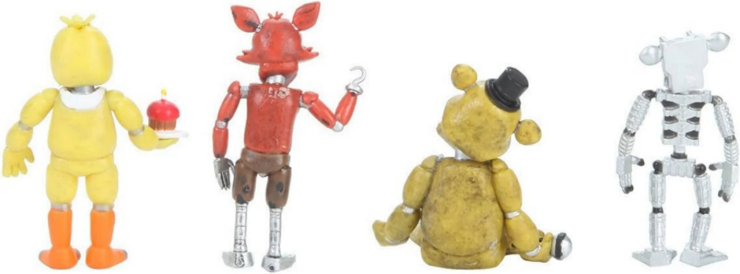 4Pcs/Set Five Nights at Freddy'S Action Figures FNAF Action Figures - Exclusive Collection - Five Nights at Freddy'S Toys for Kids Age 14+, B