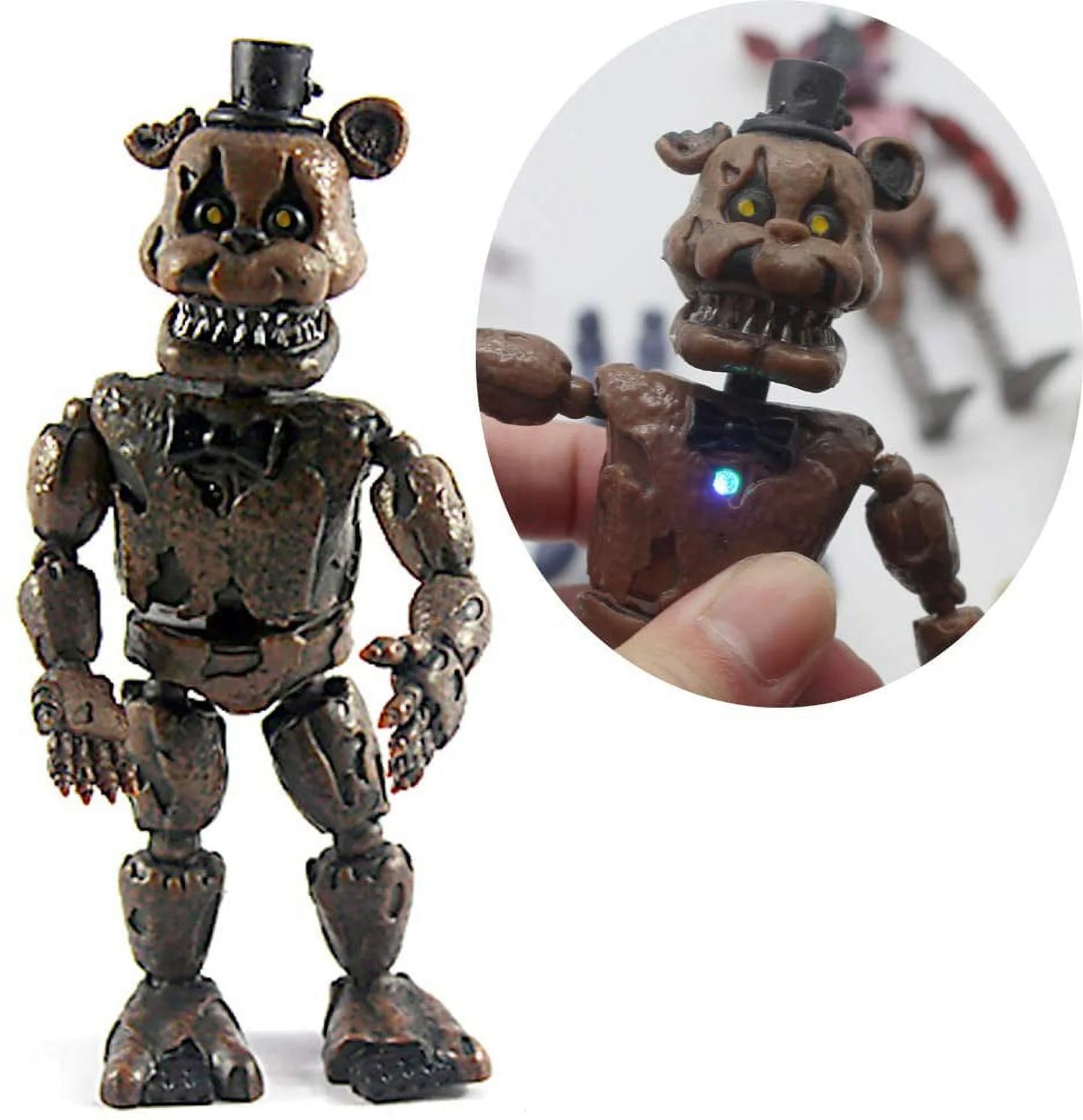 Five Nights at Freddy'S FNAF 6'' Action Figures 6 Pcs Toy Birthday Xmas Gift