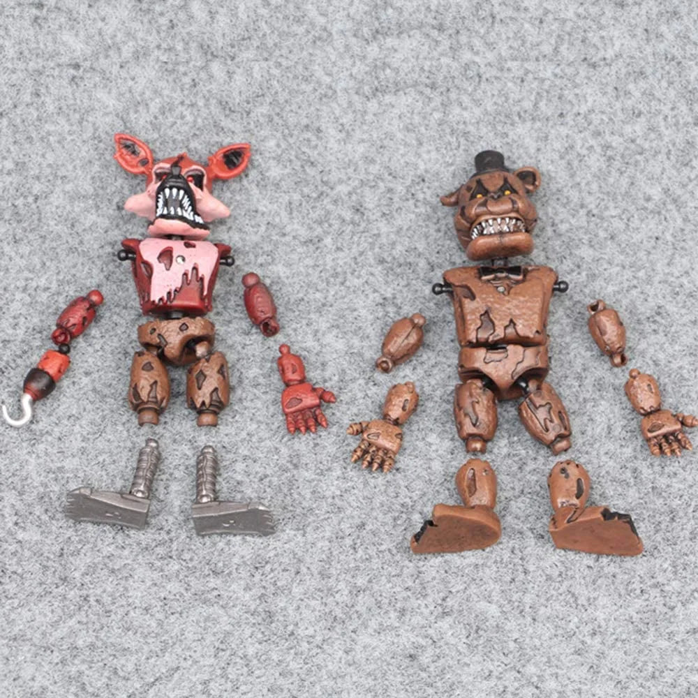 Five Nights at Freddy'S FNAF 6'' Action Figures 6 Pcs Toy Birthday Xmas Gift
