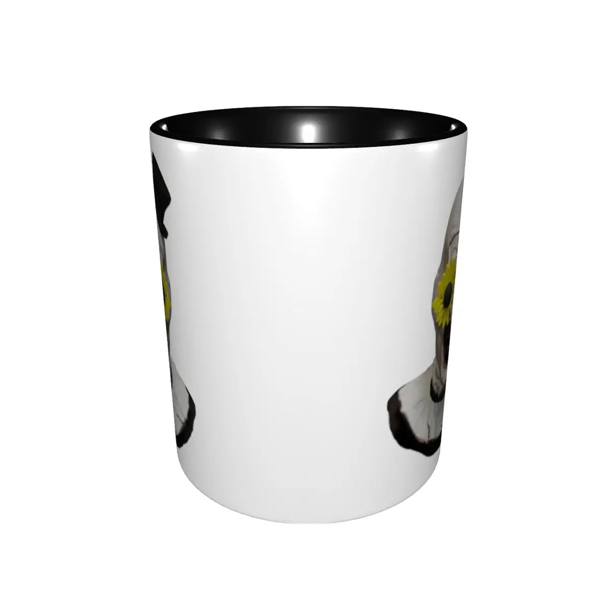 Sunflower Glasses Art the Clown Coffee Mug Kawaii Terrifier Movie Tea Cups Gift for Women Men