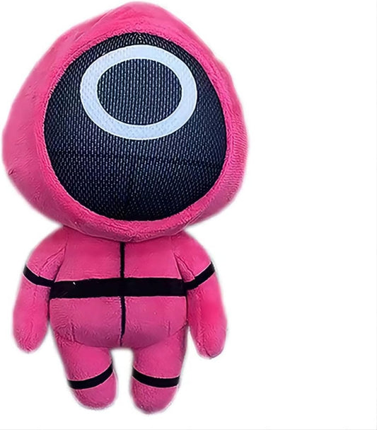 Cute TV Game Plush Squid Toy Kawaii Peluche Stuffed Doll Funny Cartoon Game Plushie Toys Halloween Christmas Kids Gift Circle 7.9 Inch