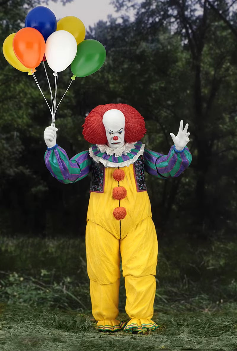 NECA Joker Stephen King Clown Pennywise Action Figure Toys for Halloween Decoration Gift