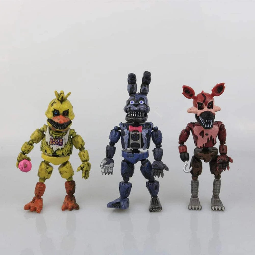 Five Nights at Freddy'S FNAF 6'' Action Figures 6 Pcs Toy Birthday Xmas Gift